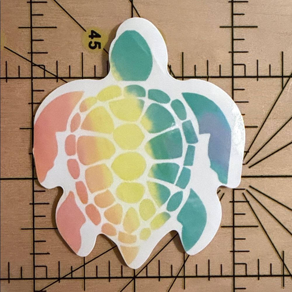 💜13/$13 +Bundle Sticker Sale | Turtle Animal Waterproof Sticker